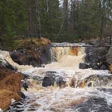 Водопады Ахинкоски