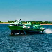 Метеор на Онежском озере