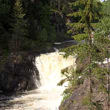 Кивач в Карелии