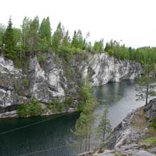 Достопримечтельность Карелии - Рускеала